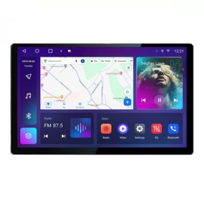 Navigatie dedicata Seat Ateca Edonav ecran 13" 2K 4+32 Android Waze USB Navigatie 4G 360 Toslink Youtube Radio KIT-ateca si EDT-E