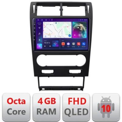 Navigatie Ford Mondeo 2004-2007 dedicata Android QLED octa core 4+64 4G DSP FHD carplay android auto radio gps internet Android kit-mondeo2004-v2+EDT-E309v3