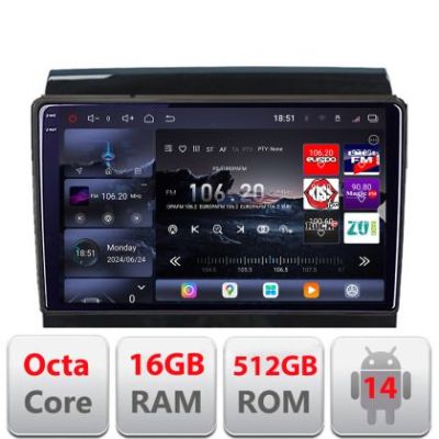Navigatie Fiat Ducato Citroen Jumper Peugeot Expert 2006-2018 variante cu radio cd sau navigatie de fabrica Android 16+512GB v2 Edotec