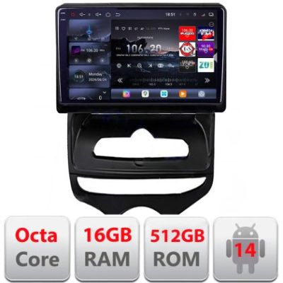 Navigatie Hyundai IX20 2010-2019 Android radio gps internet 8 core QLED 2K 16+512GB 360 Edotec