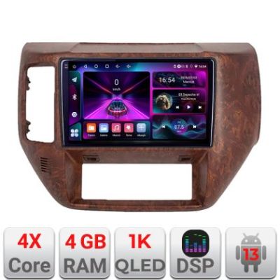 Navigatie Nissan Patrol 2005-2011 Android radio gps internet 4+64 InCell Display 1KGB 4-Core Kit-patrol+EDT-E209-RK