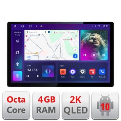 Navigatie dedicata Hyundai Tucson 2019 Quad Core N-1135 Edonav ecran 13" 2K 4+32 Android Waze USB Navigatie 4G 360 Toslink You