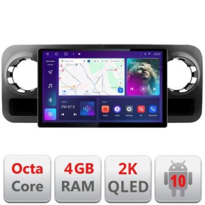 Navigatie dedicata Mercedes Sprinter 2018- Edonav ecran 13" 2K 4+32 Android Waze USB Navigatie 4G 360 Toslink Youtube Radio KI