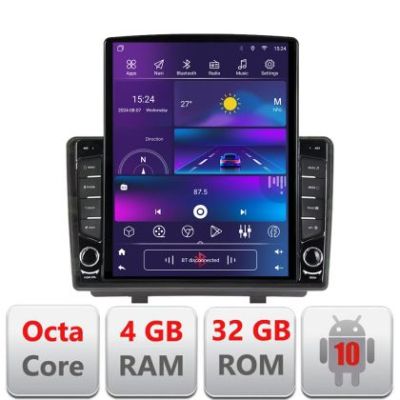 Navigatie Opel Zafira C 2011-2019 dedicata Ouad core 4+32 ecran vertical 9.7" DSP 360 FHD AHD Android radio gps internet  KIT-zafira-c+EDT-E709
