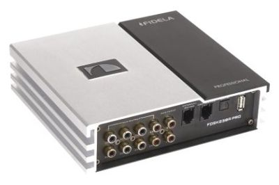 Amplificator cu DSP Nakamichi FDSK230A-PRO 4x35 watts rms în 4 ohmi, 8 canale, fibră optică, usb player, BT player