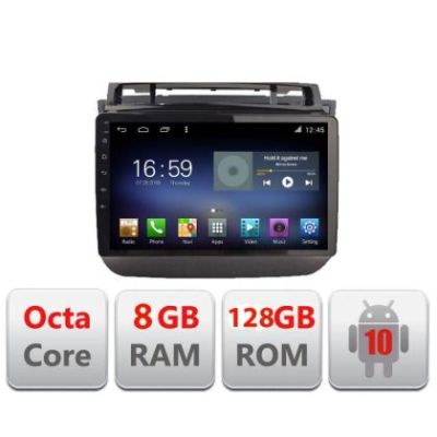 Navigatie VW Touareg 2011-2018 Octa Core cu Android Radio Bluetooth Internet GPS WIFI DSP 8+128GB 4G