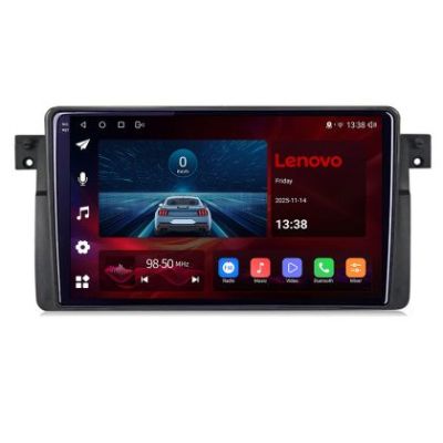 Navigatie BMW Seria 3 E46 M-052 Octa Core Android Radio Bluetooth GPS WIFI/4G DSP 2K 8+128GB 360 Toslink