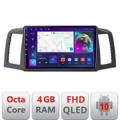 Navigatie Jeep Grand Cherokee 2008-2010 Android radio gps internet quad core 4+64 carplay android auto Kit-cherokee-2009+EDT-E310v3