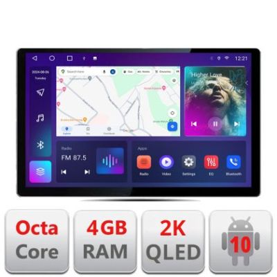 Navigatie dedicata Jeep Renegade 2015-2020 N-500 Edonav ecran 13" 2K 4+32 Android Waze USB Navigatie 4G 360 Toslink Youtube Ra