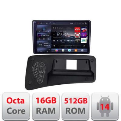 Navigatie Volvo S80 2006-2017 Android radio gps internet 8 core QLED 2K 16+512GB 360 Edotec