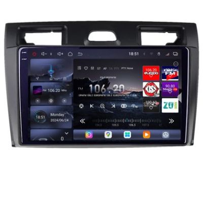 Navigatie Ford Fiesta MK5 2002-2008 Android radio gps internet 8 core QLED 2K 16+512GB 360 Edotec