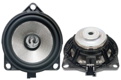 Set 2 DIFUZOARE VOLVO S/V/XC 2016+, 60 W, 4”, Midrange + cabluri plug & play, 7.4 Ohm, Phoenix Gold, ZDSV4C