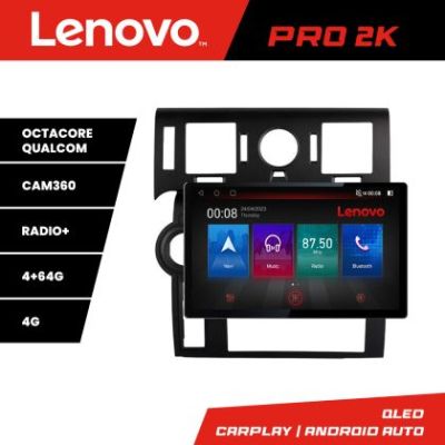 Navigatie dedicata Edonav Hummer H2 2002-2008  Lenovo PRO 4+64 13 inch 2K android 4G DSP gps internet  KIT-hummer2002
