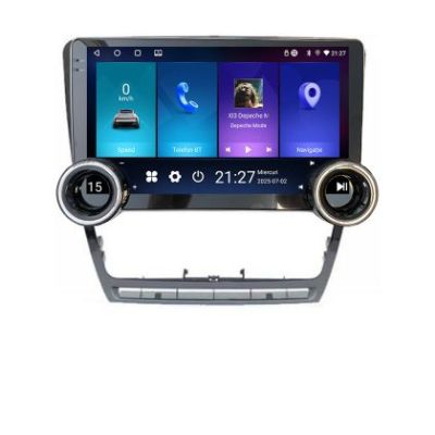Navigatie Skoda Octavia 2 2005-2013 Manual Kit-005 Edotec  4+64 10.5 inch Incell 1K android Wifi 5Ghz gps internet 3