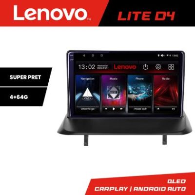 Navigatie Peugeot 3008 5008 Lenovo QLED 1K 4+64 WIFI 5Ghz carplay android auto Android kit-3008+EDT-LITE-D4-9-4+64