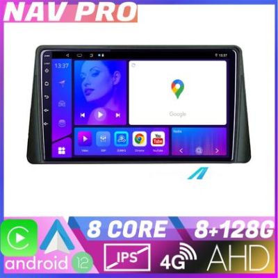 Navigatie Ford Focus 4 KIT focus4 EDOTEC-LITE Android Ecran 720P Octa Core 8 128 Carplay