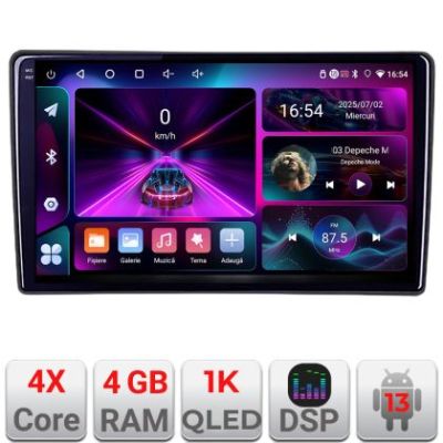 Navigatie Alfa Romeo Giulietta 2014-2020 dedicata Android radio gps internet 4+64 InCell Display 1K kit-giulietta-facelift+EDT-E209-RK