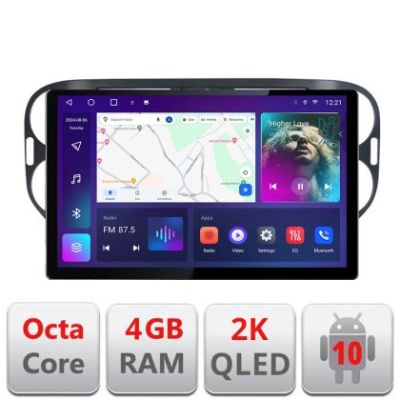 Navigatie dedicata VW TIGUAN si Golf Plus 2007-2011 Edonav ecran 13" 2K 4+32 Android Waze USB Navigatie 4G 360 Toslink Youtube Radio KIT-