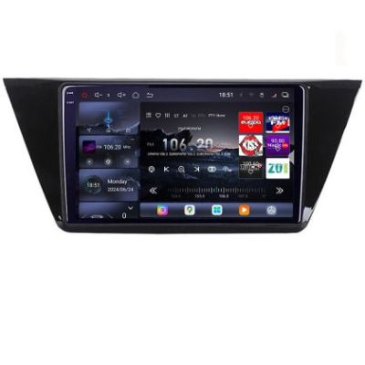 Navigatie Volkswagen Touran 2016- Edotec Kit-3144 8 core QLED 2K 16+512GB 360 Android Waze USB Navigatie Internet Youtube Radio