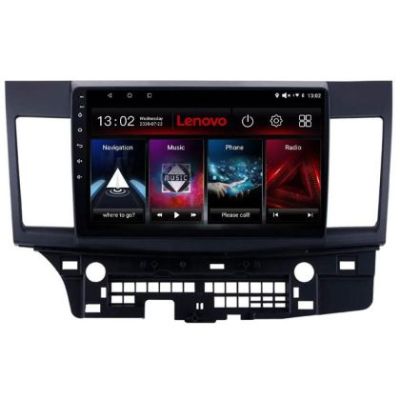 Navigatie Mitsubishi Lancer Lenovo Kit-037 8 core QLED 2K 8+256 360 Android Waze USB Navigatie Internet Youtube Radio