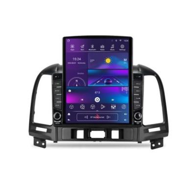 Navigatie Hyundai Santa Fe 2007-2012 G-008 ecran tip TESLA 9.7" cu Android Radio Bluetooth Internet GPS WIFI 4+32GB DS