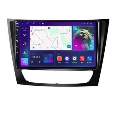 Navigatie Mercedes W211 W219 B-090 Android Ecran QLED octa core 4+64 carplay android auto KIT-090+EDT-E309V3
