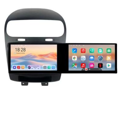 Navigatie Fiat Freemont Dodge Journey 2012-2019 Edotec 2 ecrane  8 core 4+128 21.6 inch Incell android Wifi 5Ghz gps internet 32 v1