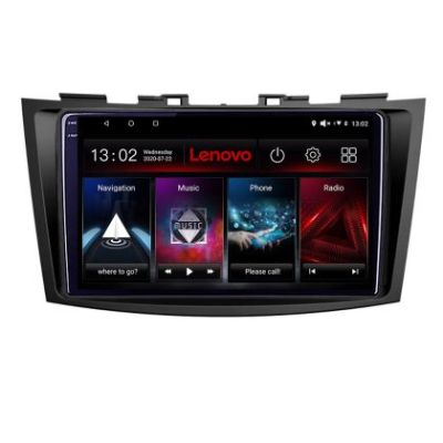 Navigatie Suzuki Swift 2010-2017 Lenovo Kit-179 8 core QLED 2K 8+256 360 Android Waze USB Navigatie Internet Youtube Radio
