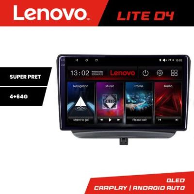 Navigatie Ford Turneo Courier Transit Courier 2014-2021 Lenovo QLED 1K 4+64 WIFI 5Ghz carplay android auto Android kit-turneo+EDT-LITE-D4-9-4+64