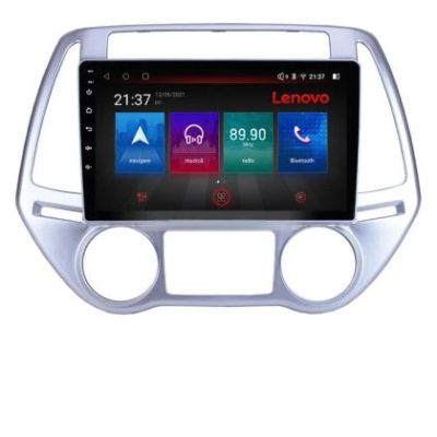 Navigatie Hyundai I20 2011-2014 manual si automat Android radio gps internet 8 core QLED Qualcomm 4+64 360 Lenovo