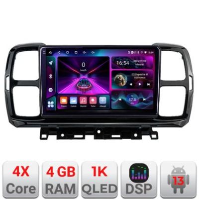 Navigatie Citroen C5 Aircross Android radio gps internet 4+64 InCell Display 1K Kit-aircross+EDT-E209-RK