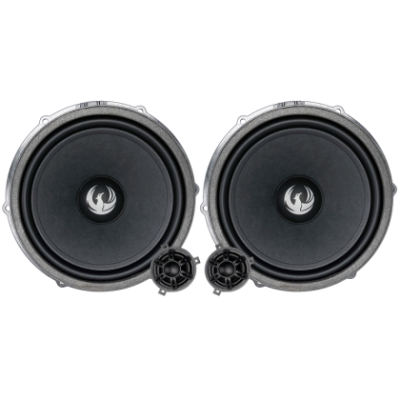 Kit de difuzoare pe 2 căi VW 7” (180 mm) cu filtre si cabluri plug & play 90W RMS/180W MAX 4Ohm Phoenix Gold ZDSW7CS v1