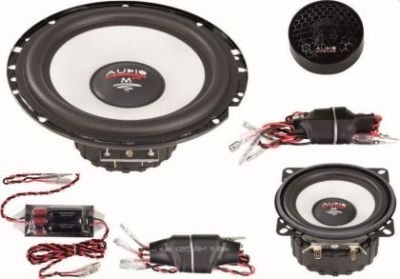 Set 6 Difuzoare componente, pe 3 cai Audio System M 165/3 EVO 2, 150 watts, 165 mm, 6.5", 3 ohm, eficienta ridicata