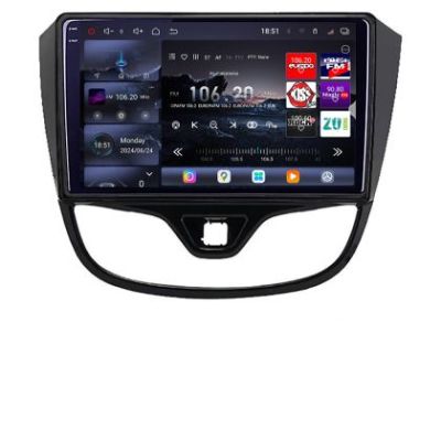 Navigatie Opel Karl 2017- Edotec Kit-karl 8 core QLED 2K 16+512GB 360 Android Waze USB Navigatie Internet Youtube Radio