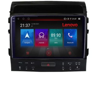 Navigatie Toyota Landcruiser 200 V8 2007-2015 cu navi si 360 Android radio gps internet 8 core QLED Qualcomm 4+64 360 Lenovo