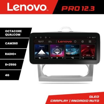 Navigatie Ford Focus clima automata K-140-automatic Lenovo PRO 8+256 12.3 inch qled android 4G DSP gps internet