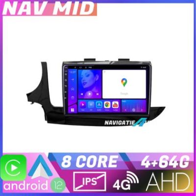 Navigatie Opel Mokka 2016 KIT MOKKA2 EDOTEC-LITE Android Ecran 720P Octa Core 4 64 Carplay