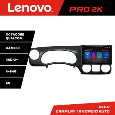 Navigatie JEEP WRANGLER 2011-2016 Manual K-wr Lenovo PRO 4+64 13 inch 2K android 4G DSP gps internet