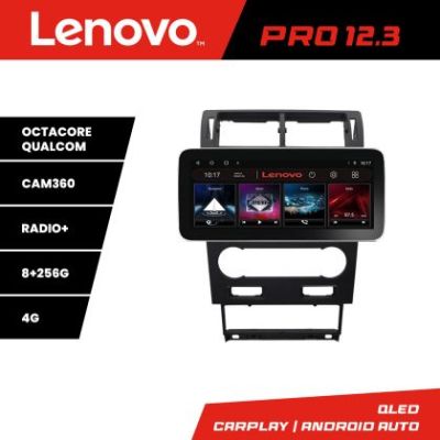 Navigatie Ford Mondeo 2004-2007 Lenovo Qled 12.3 inch Octa Core 8+256 360 DSP ADAS carplay android auto radio internet kit-mondeo2004-v2+PRO-12.3-8+256