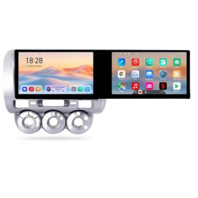 Navigatie Honda Fit Jazz 2004-2008 Edotec 2 ecrane  8 core 4+128 21.6 inch Incell android Wifi 5Ghz gps internet  Kit-jazz