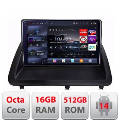 Navigatie Lexus CT 2011-2018 varianta cu ecran de fabrica Qled 2K Octa Core 16+512GB LTE 4G DSP Wifi 5Ghz android auto carplay radio gps internet KIT-ct-high+EDT-E809-2K