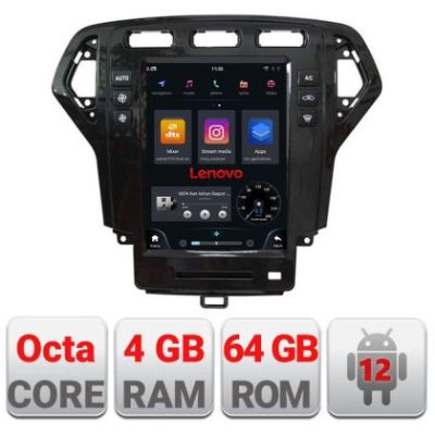 Navigatie Ford Mondeo 2007-2010 tip tesla radio gps internet Qualcomm 8X 8+128 360 4G carplay android auto  kit-tesla-mondeo-07+