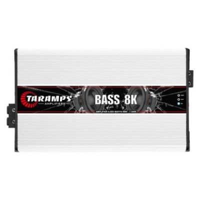 Amplificator Taramps BASS 8K 1OHM, cu 1 canal, clasa D, în 2 Ω
