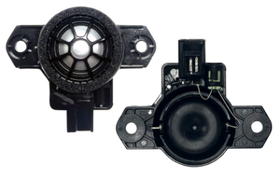 Set 2 Difuzoare tweeter Volvo S/V/XC 2016+, 40 W cu cupolă din titan de 25 mm, Tonuri excelente de înaltă frecvență, Phoenix Gold, ﻿ZDSV25T