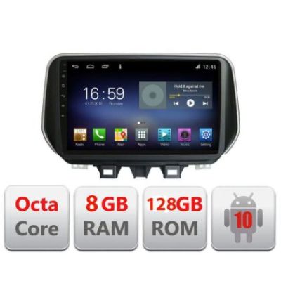Navigatie Hyundai Tucson 2019- F-1135 Octa Core cu Android Radio Bluetooth Internet GPS WIFI DSP 8+128GB 4G
