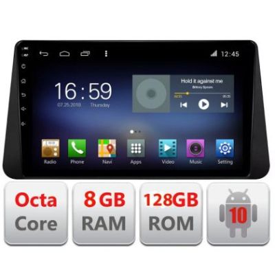 Navigatie Nissan Micra intre anii 2014-2019 Android radio gps internet Octa Core 8+128 LTE Kit-micra+EDT-E609