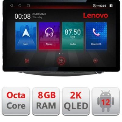 Navigatie Lexus IS 2005-2011 N- IS ecran 13" 2K 8+128 Android Waze USB Navigatie 4G 360 Toslink Youtube Radio