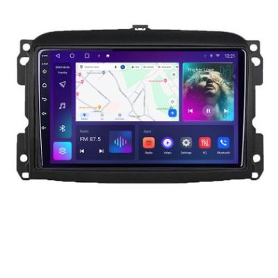 Navigatie Fiat 500 2015-2021 B-500new  Android Ecran QLED octa core 4+64 carplay android auto KIT-500new+EDT-E310V3