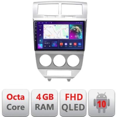 Navigatie Dodge Caliber 2006-2010 B-caliber-06 Android Ecran QLED octa core 4+64 carplay android auto KIT-caliber-06+EDT-E310V3