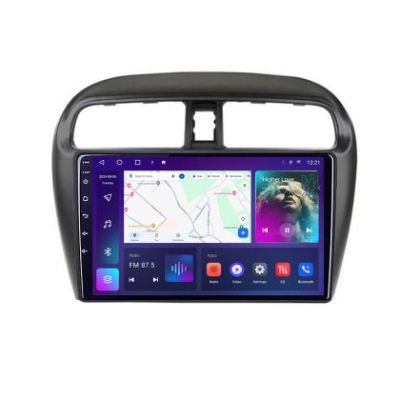 Navigatie Mitsubishi Space Star Mirage Attrage 2012- Android Ecran QLED octa core 4+64 carplay android auto kit-spacestar+EDT-E309V3